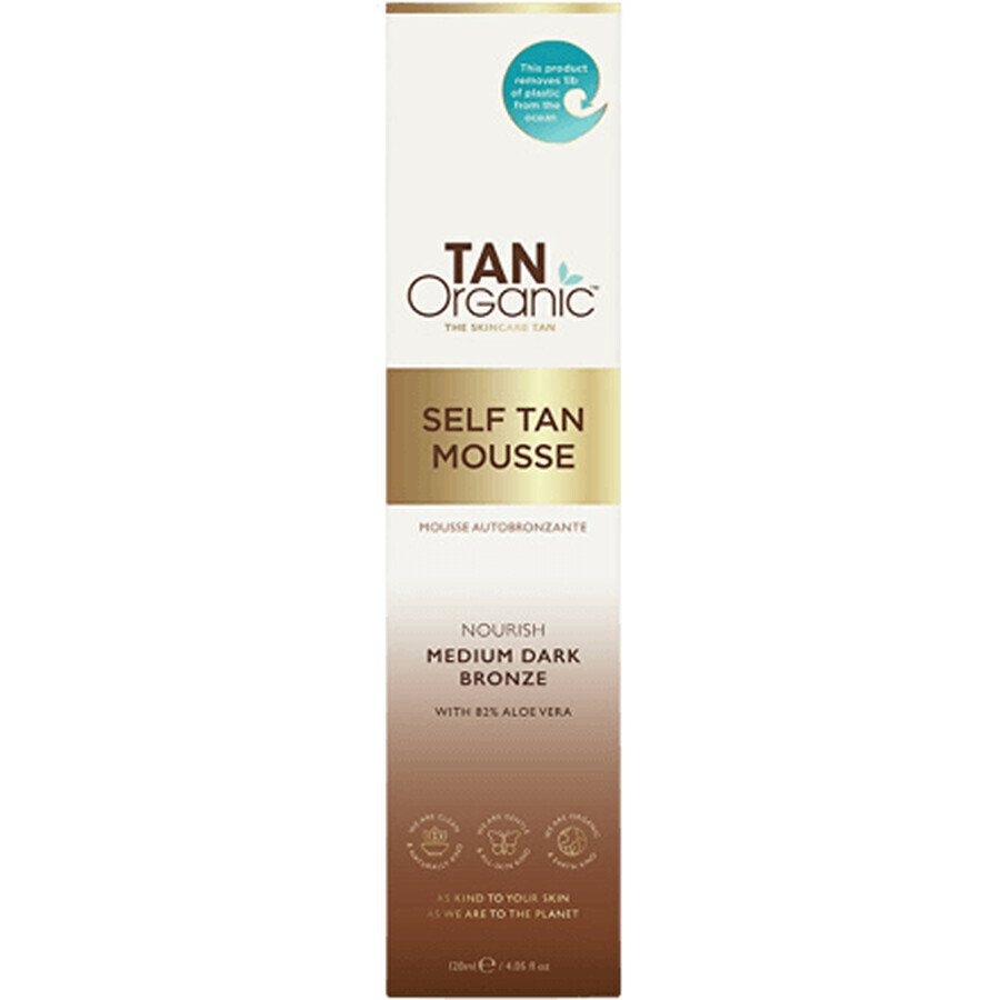 Espuma autobronceadora TanOrganic 120 ml