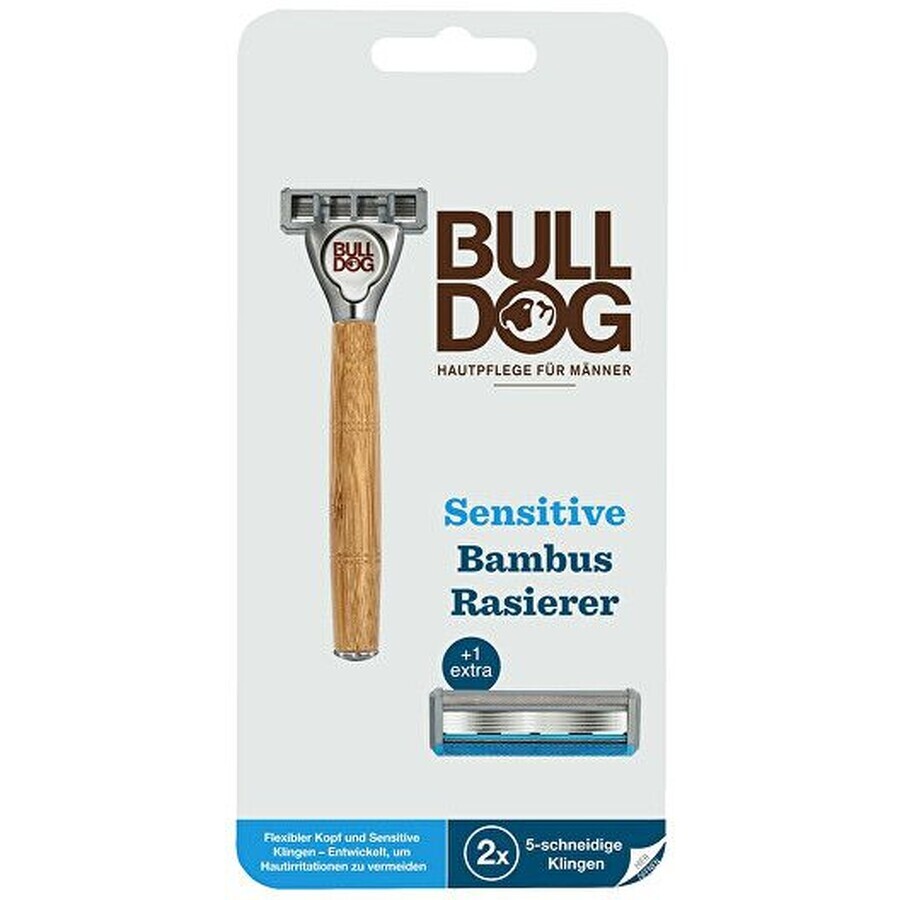 Afeitadora Bulldog Skincare Bamboo Sensitive Bamboo Sensitive + 2 cabezales de recambio