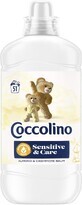 Acondicionador para ropa Coccolino Sensitive pure Alm &amp; Cash 1.27 l