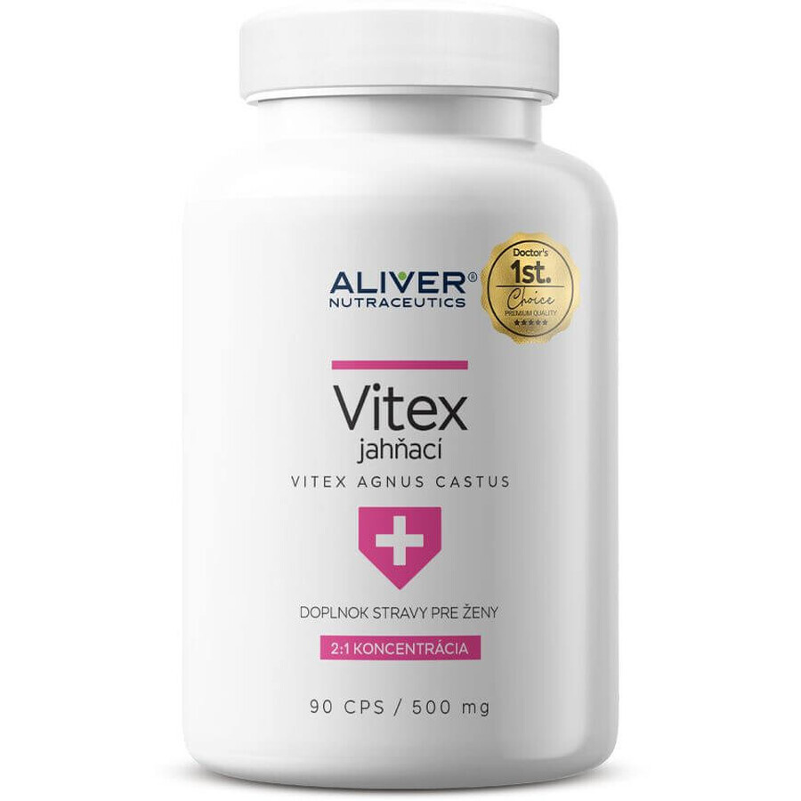 Aliver Nutraceutics VITEX Agnus Castus 90 cápsulas