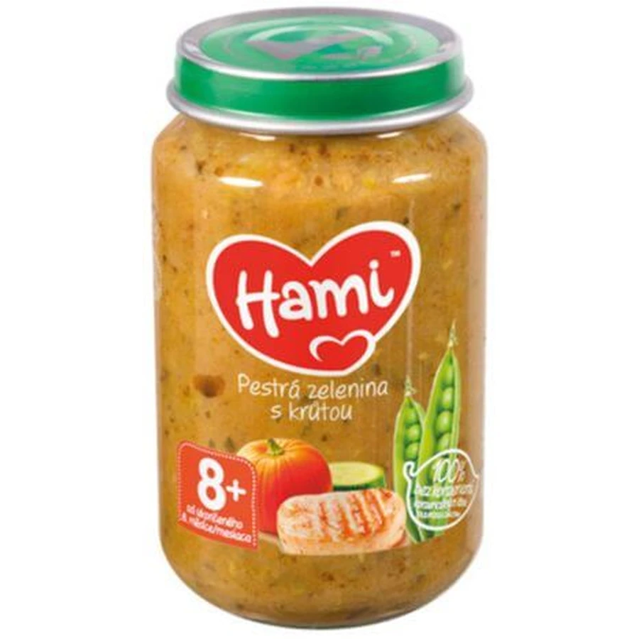 Hami Puré de verduras mixtas con zanahoria 200 g