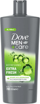 Gel de ducha Dove Men+Care Extra Fresh 700 ml