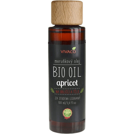 Vivaco BIO OIL Apricot oil for face and body 100 ml