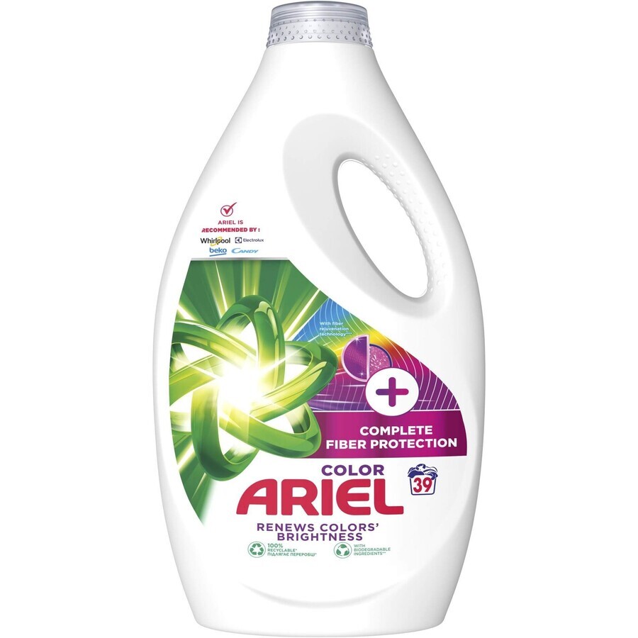 Ariel + gel Cuidado Completo 1,95 l