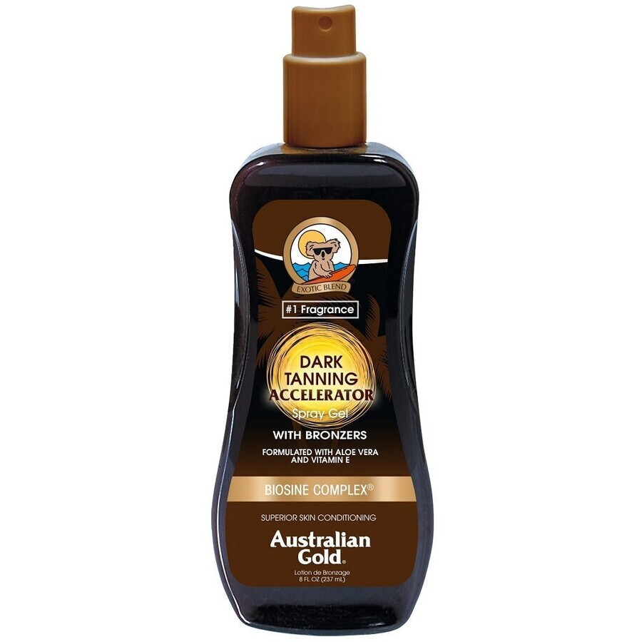 Gel bronceador en spray Australian Gold Accelerator 237 ml