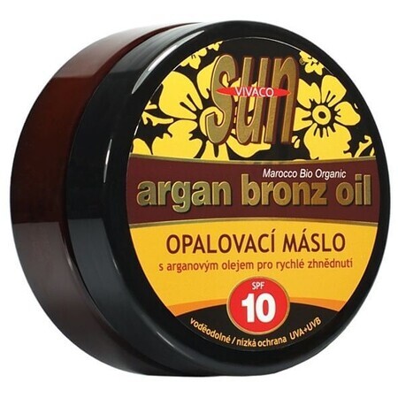 Vivaco Arganöl Schnellbräunung Bräunungsöl SPF10 200 ml