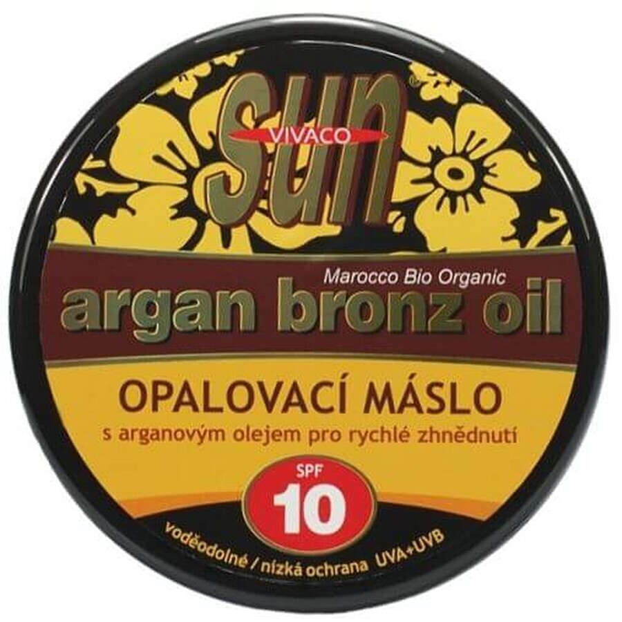 Vivaco Arganöl Schnellbräunung Bräunungsöl SPF10 200 ml