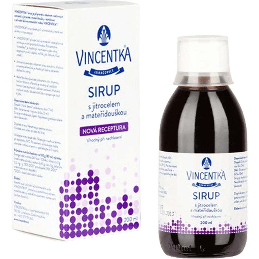 Vincentka Wegerich-Johanniskraut-Sirup 200 ml