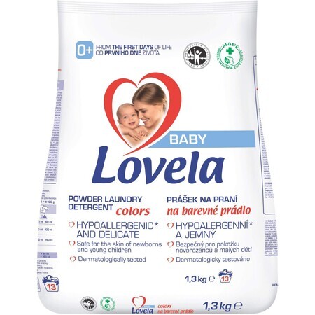 Lovela Baby detergente en polvo para ropa de color 1,3 kg