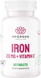 Aporosa Hierro 20 mg y Vitamina C 90 comprimidos