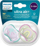 Philips Avent Ultra Air Chupete 0-6m ni&#241;a (arco iris) 2 unidades