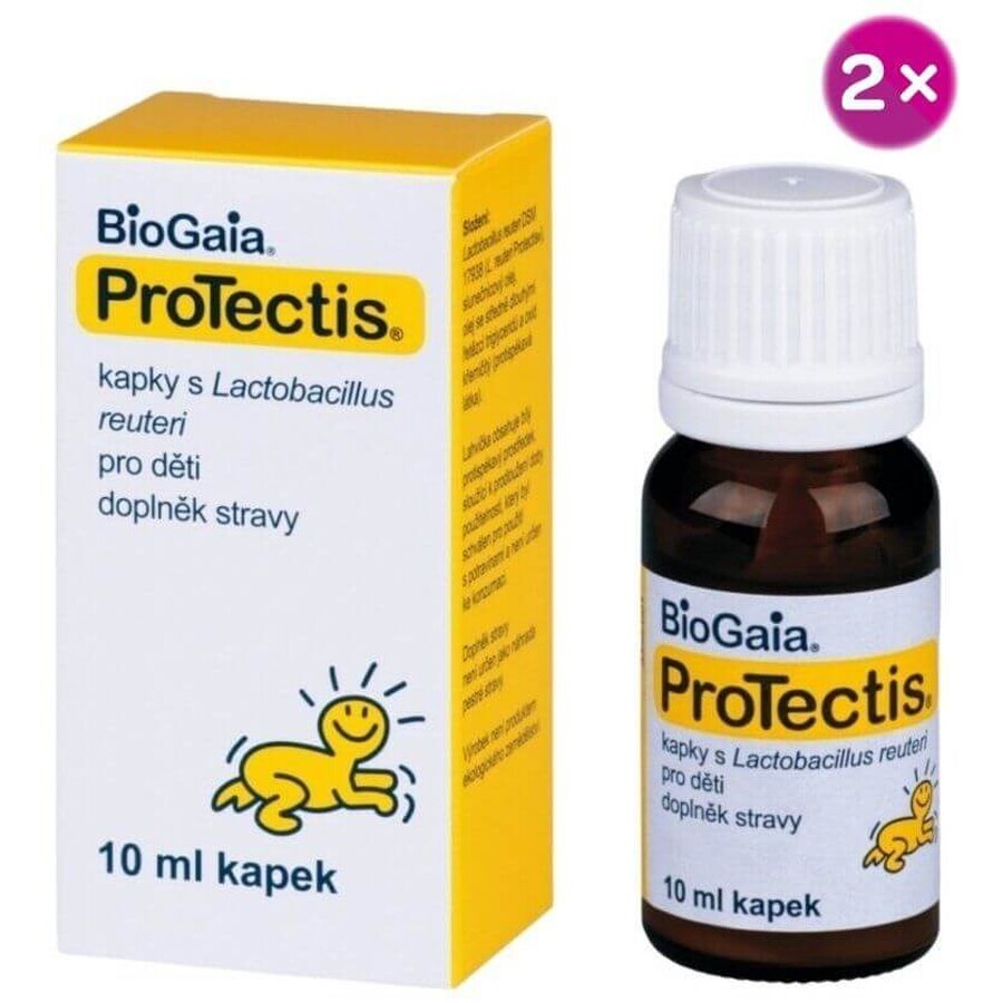 BioGaia ProTectis ProTectis gotas 2 x 10 ml