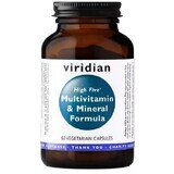 Viridian High Five Fórmula multivitamínica y mineral 60 cápsulas