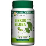 Bio Pharma Ginkgo biloba 40mg 90+90 comprimidos 180 comprimidos