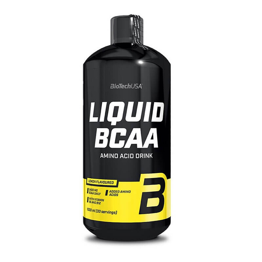 BCAA Líquido, 1000 ml, Biotech USA