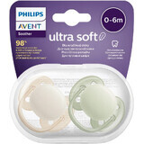 Philips Philips Avent Ultrasoft Premium Chupete neutro 0-6m niño 2 unidades