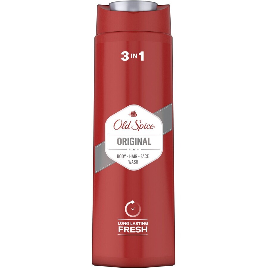 Old Spice Original Shower Gel with fresh and spicy flavour 400 ml