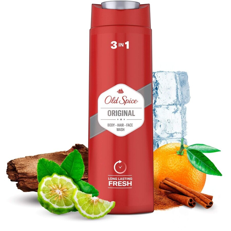 Old Spice Original Shower Gel with fresh and spicy flavour 400 ml