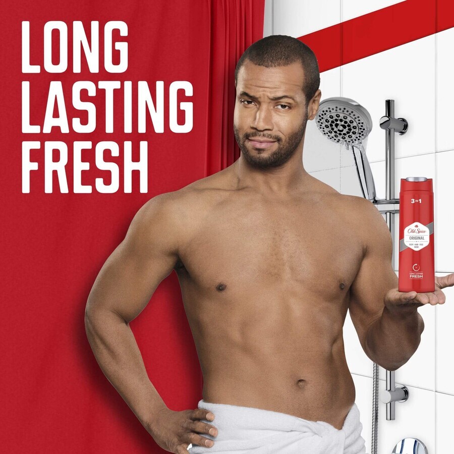 Old Spice Original Shower Gel with fresh and spicy flavour 400 ml