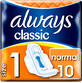 Compresas higi&#233;nicas Always Classic Standart, 10 uds.