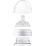 Biberon en verre Philips Avent Natural Response 120 ml, 0m+.