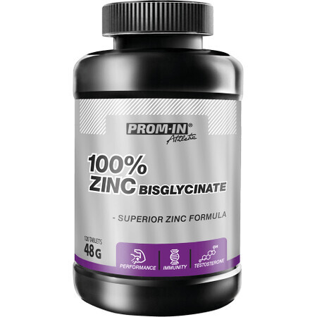 Prom-In Bisglicinato de zinc 120 cápsulas