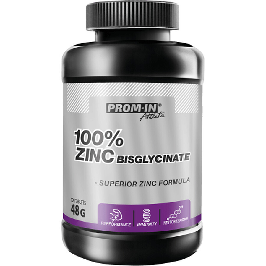 Prom-In Bisglicinato de zinc 120 cápsulas