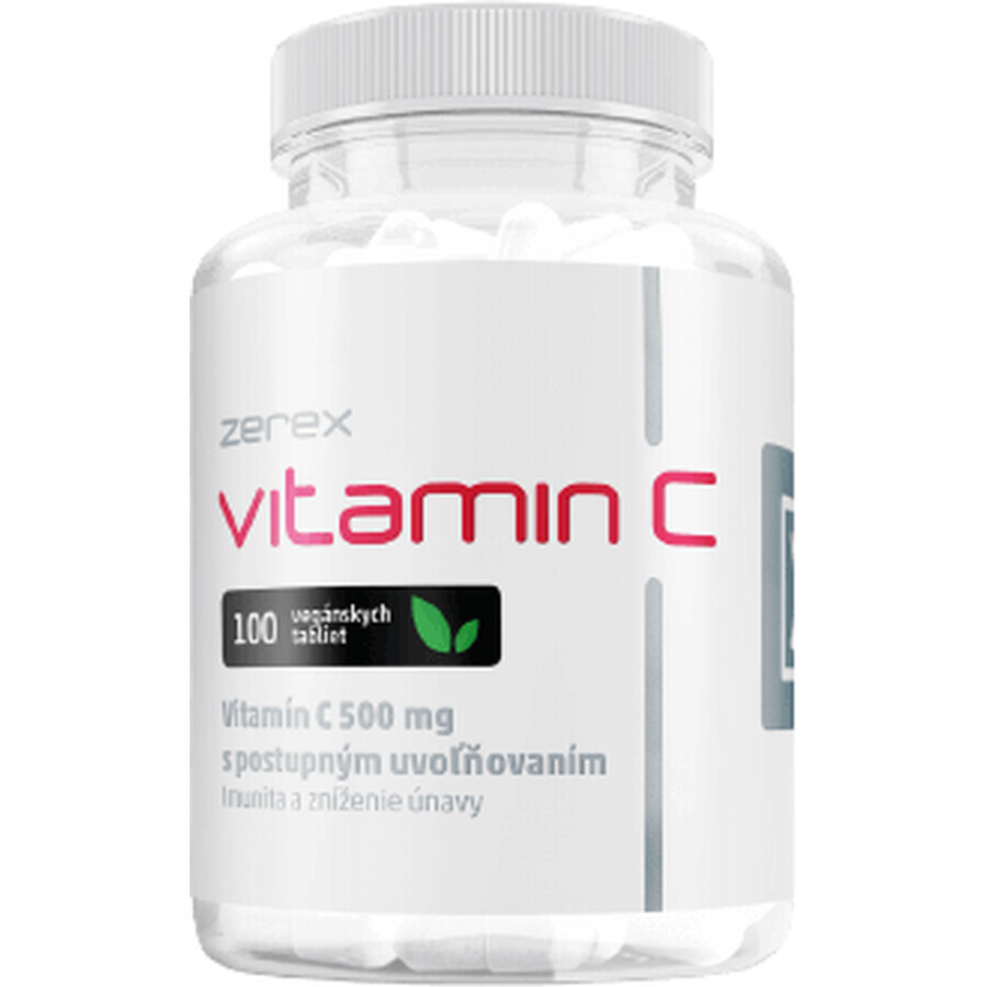 Zerex Allmähliche Freisetzung Vitamin C 500 mg 100 Tabletten