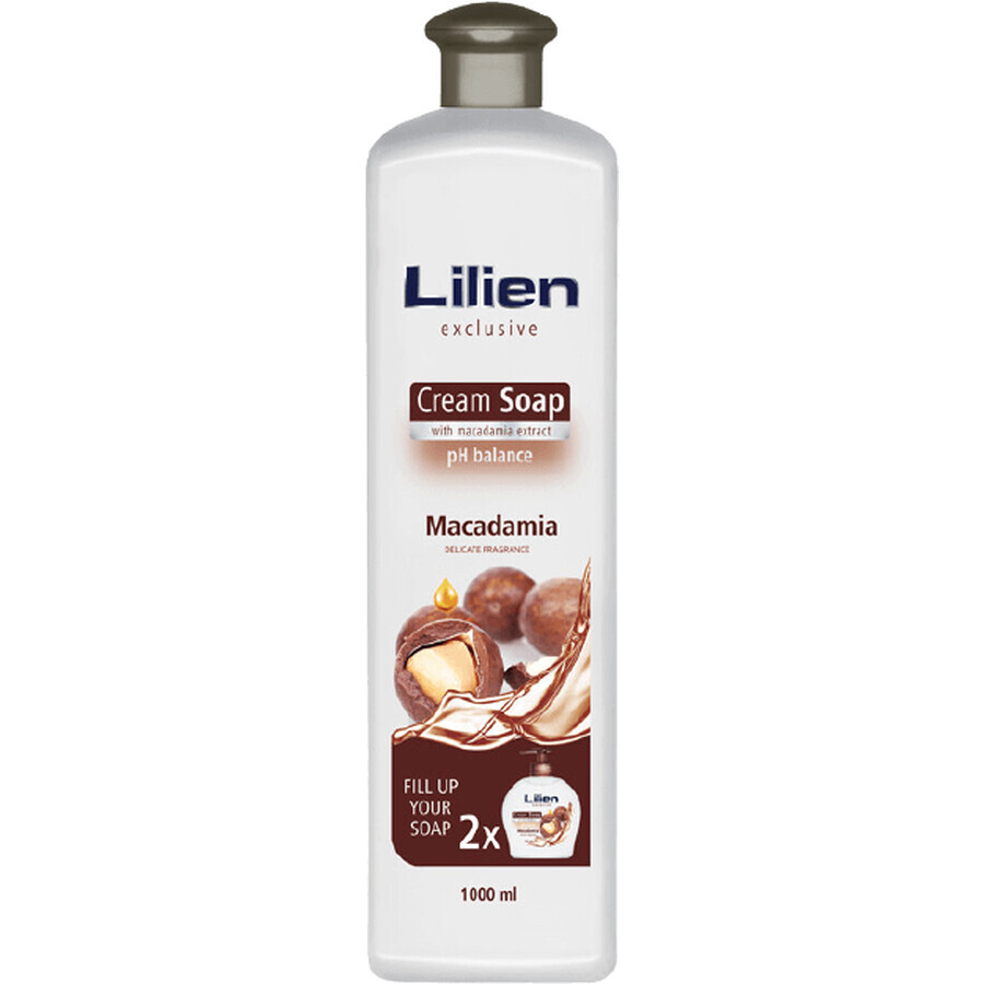 Lilien Macadamia Flüssigseife 1 Liter