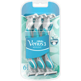 Gillette Venus Venus Simply Venus3 Sensitive Maquinilla de afeitar desechable 6 piezas