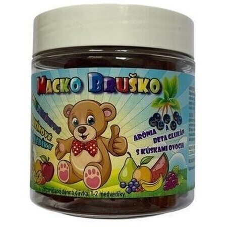 Ositos de peluche de gelatina multivitamínica Golden Macko Belly 210 g