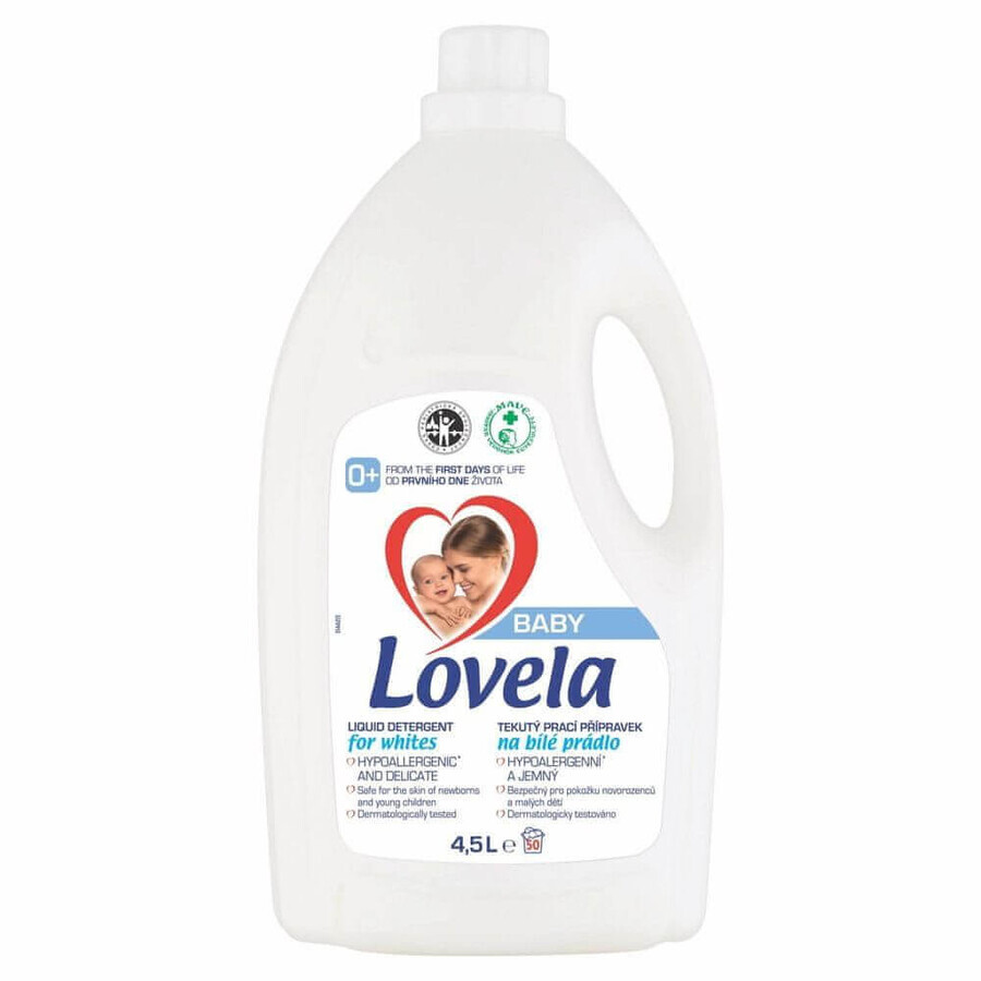 Lovela Baby white liquid laundry detergent 4.5 l