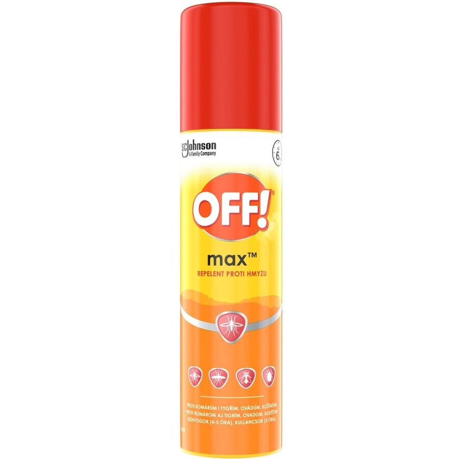 ¡OFF! Spray repelente Max 100 ml