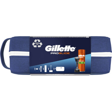 Gillette ProGlide reisset - scheermes + scheergel + standaard