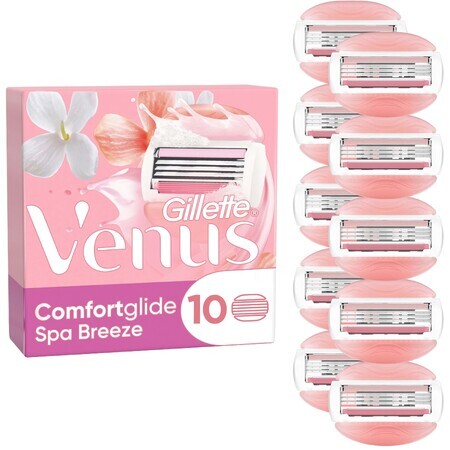 Gillette Venus Venus ComfortGlide Spa Breeze testine di rasatura 10 pezzi