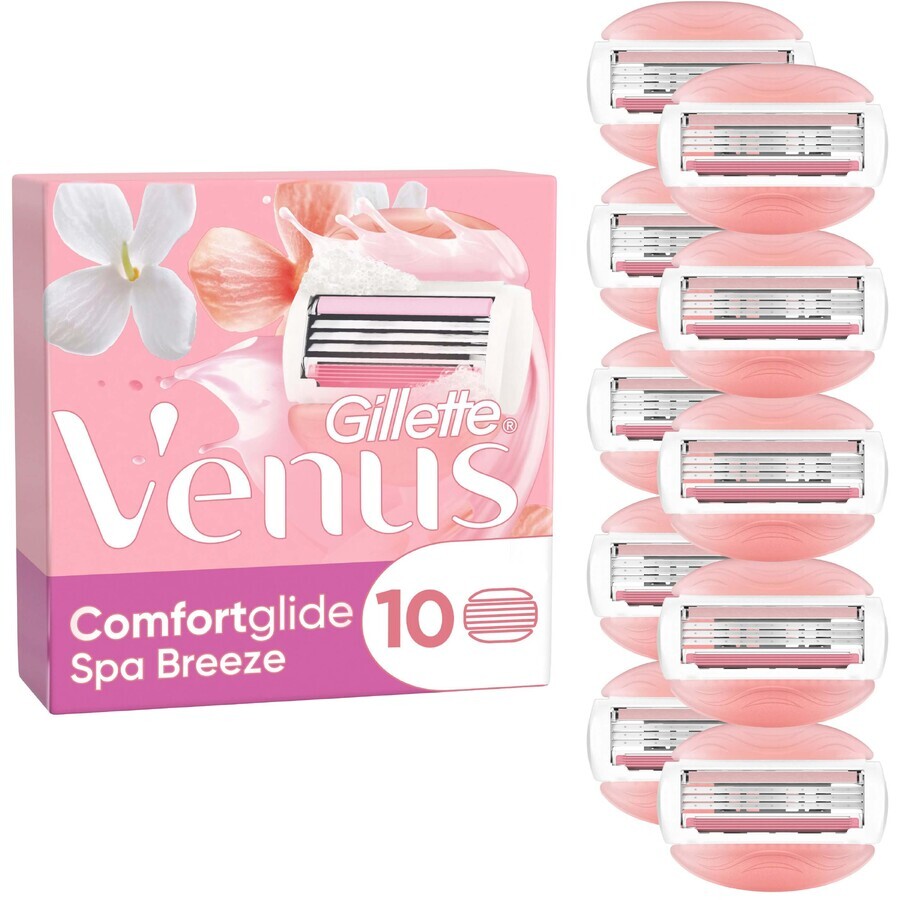 Gillette Venus Venus ComfortGlide Spa Breeze testine di rasatura 10 pezzi