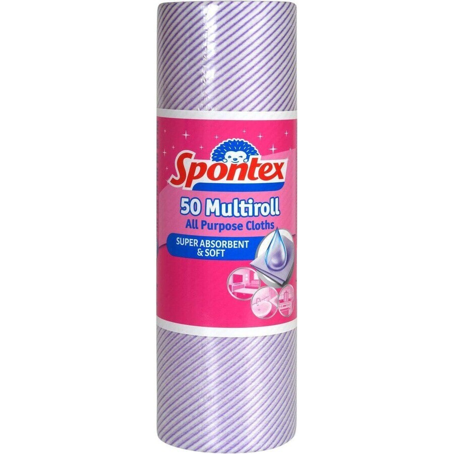 Servilletas Spontex Multiroll en rollo 50 unid.