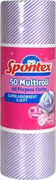 Servilletas Spontex Multiroll en rollo 50 unid.