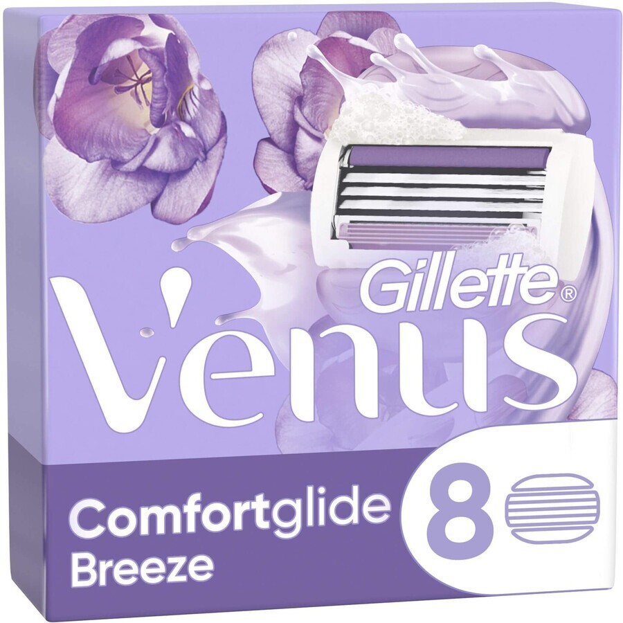 Gillette Venus Venus Venus Venus Venus Comfortglide breeze Replacement Heads 8 pcs