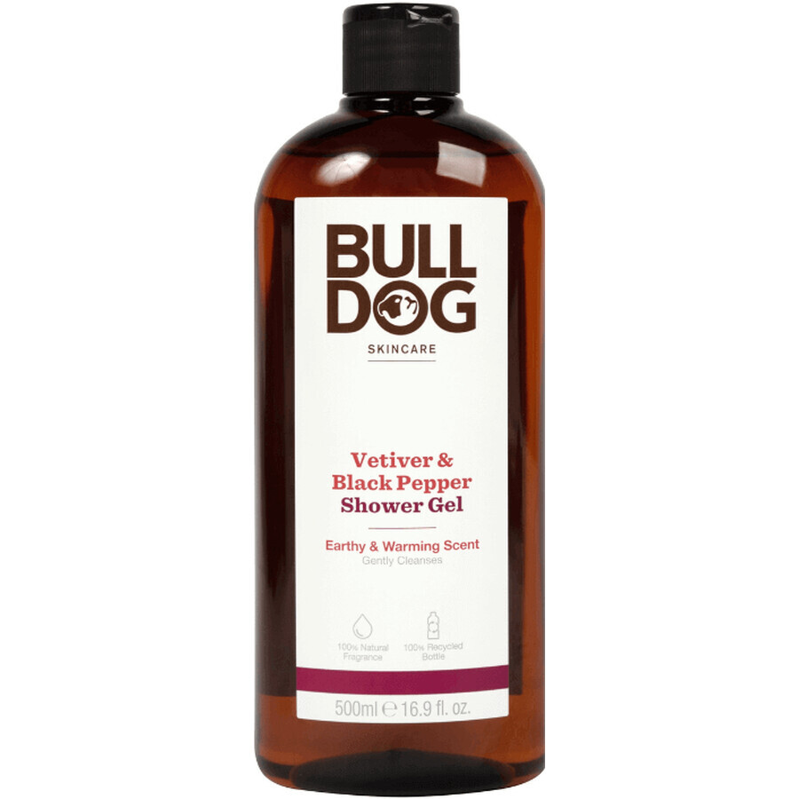 Gel de duș Bulldog vetiver și piper negru 500 ml