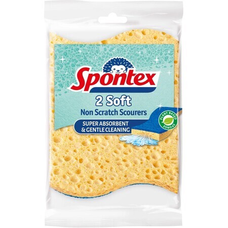 Spontex Soft sponge for dishes 2 pcs