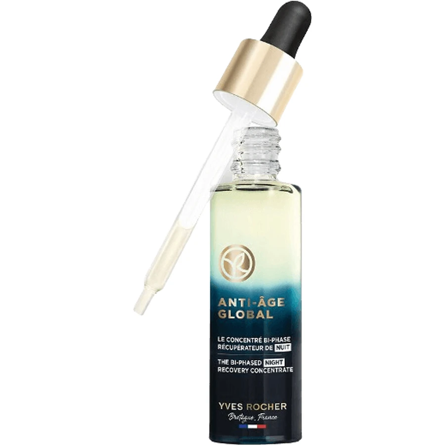 Yves Rocher Global Anti-Ageing Regenerating Biphasic Regenerating Night Serum 30 ml
