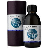 Aceite Viridian 100% orgánico Omega 3:6:9, 200 ml