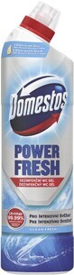 Domestos Power Fresh Ocean 700ml Domestos Power Fresh Ocean Gel Inodoro