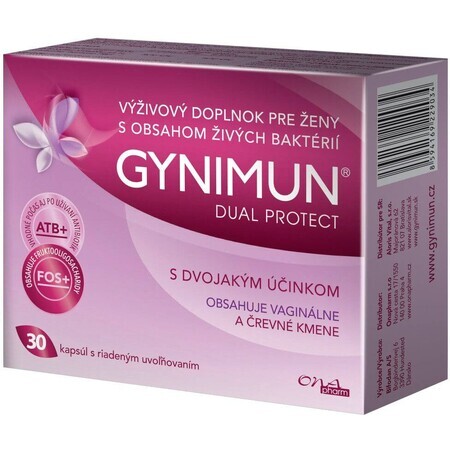 Gynimun DUAL PROTECT gereguleerde afgifte 30 capsules