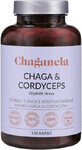 Chaganela Extracto de Chaga con cordyceps 150 c&#225;psulas