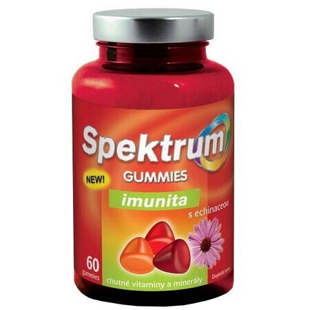 Spectrum Walmark Gummies Inmunidad con Echinacea comprimidos masticables 60 unidades