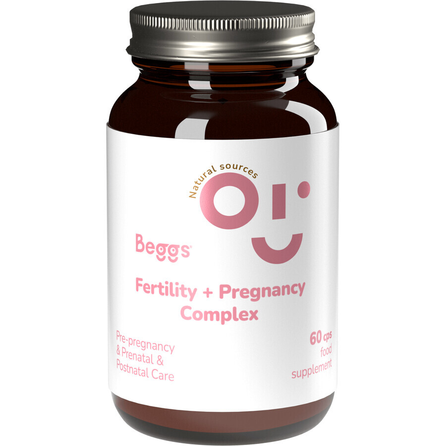 Beggs Fertilidad + Embarazo Complejo 60 cápsulas