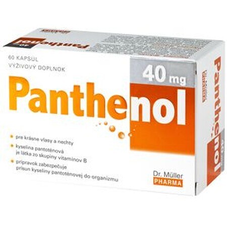 Dr.Muller Pantenol 40 mg 60 cápsulas