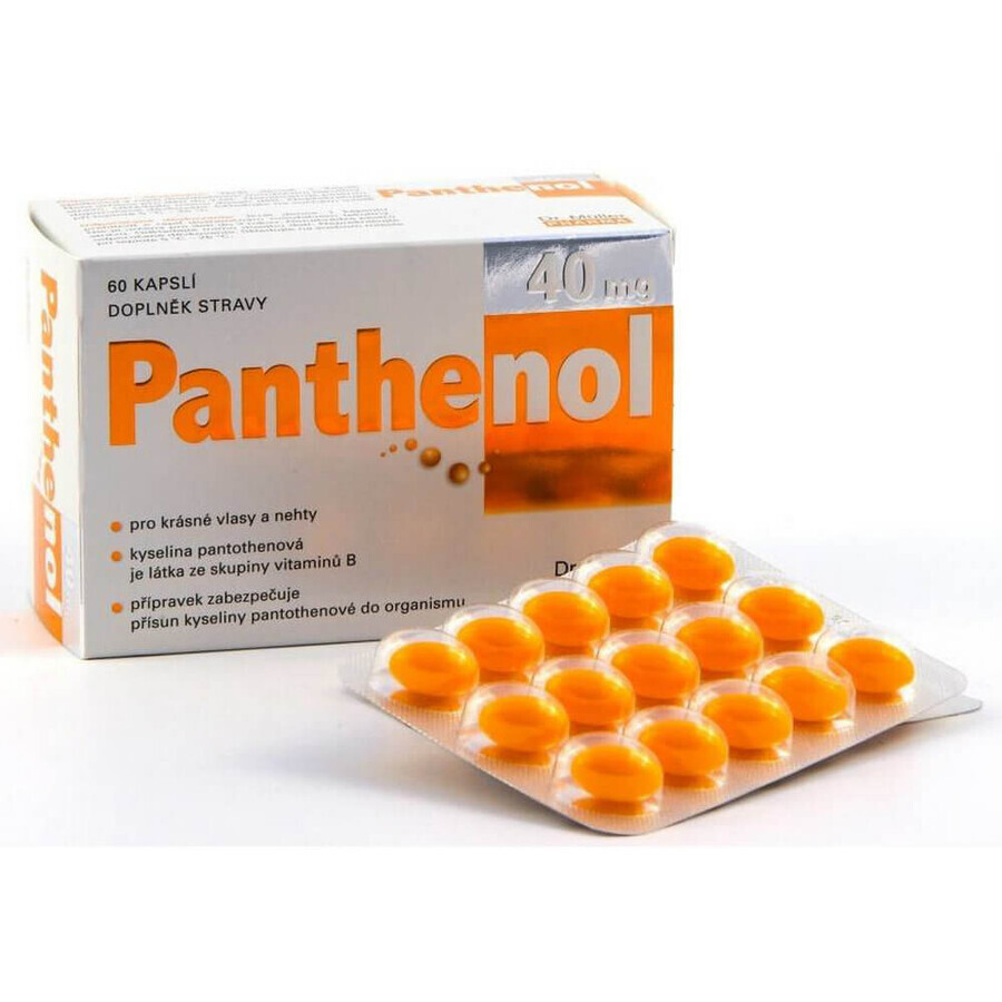 Dr.Muller Pantenol 40 mg 60 cápsulas